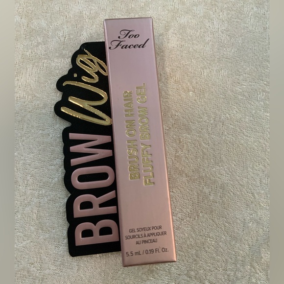 Too Faced Brush-On Hair Fluffy Brow Gel - Picture 1 of 2